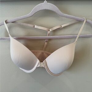 PINK Front Clasp Bra 32D EUC‎ wear every wear push up